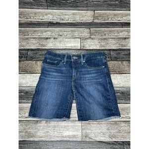 Levis 315 Shaping bootcut Denim Cut Off Jean Short